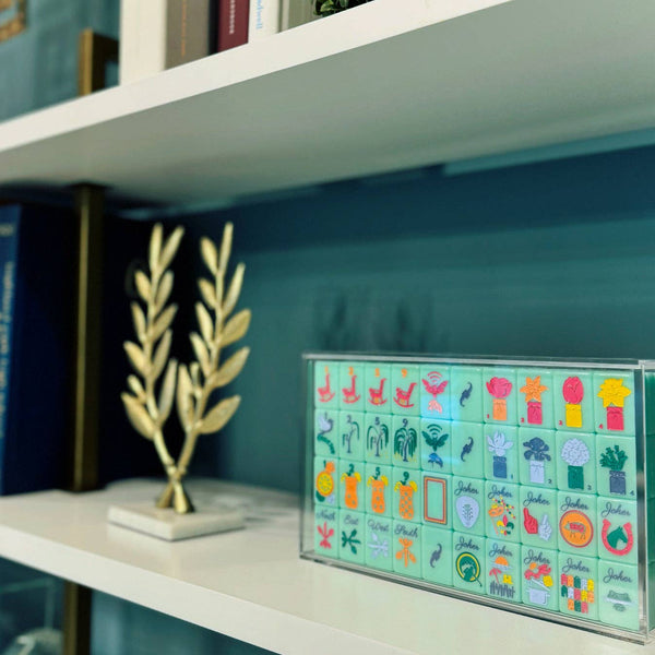 Acrylic Display Box for Mahjong Tiles