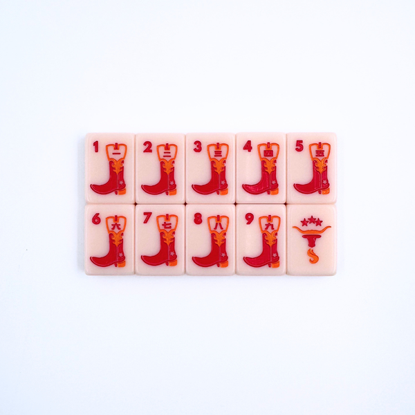 The Texas Series Mahjong Tiles