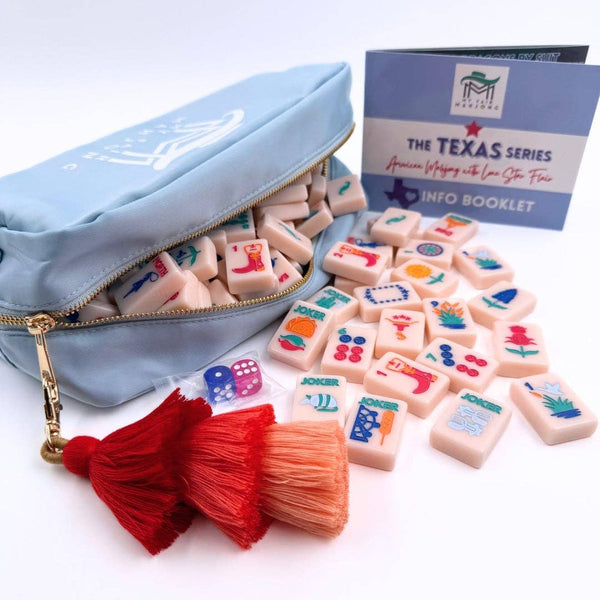 The Texas Series Mahjong Tiles