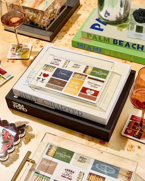 Texas Matchbook Small Tray