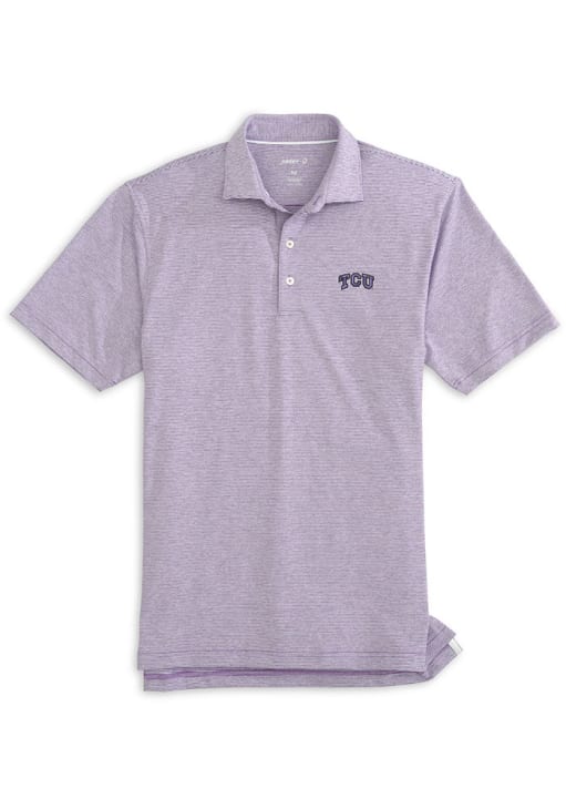 TCU Lyndon Polo - Purple TCU Lyndon Polo - Purple