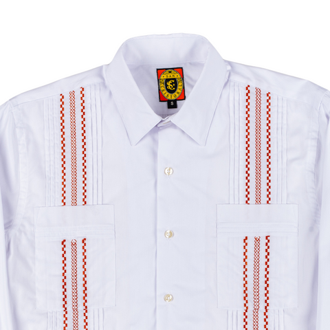 Dictator Guayabera - White Woven