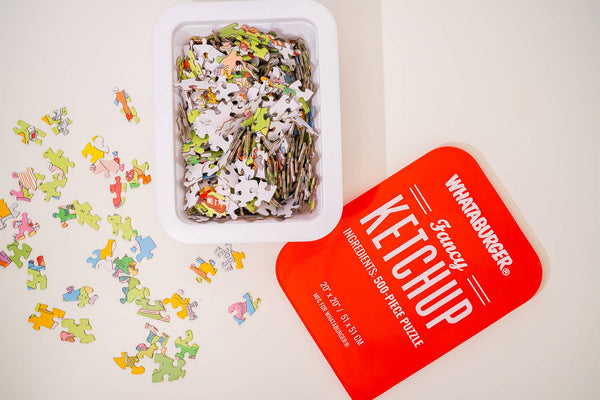 Whataburger Fancy Ketchup Puzzle: 500-Piece Puzzle