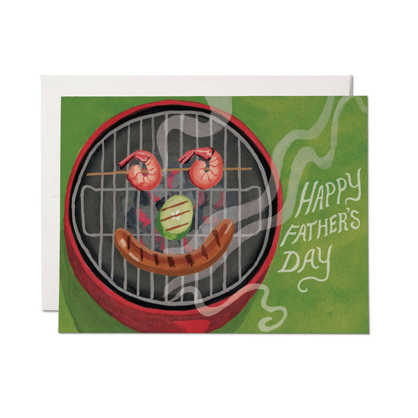 On the Grill greeting card