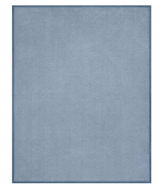 Harborview Herringbone Cornflower Blanket