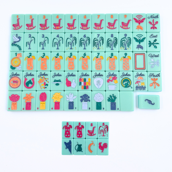 The Southeast Series Mahjong Tiles