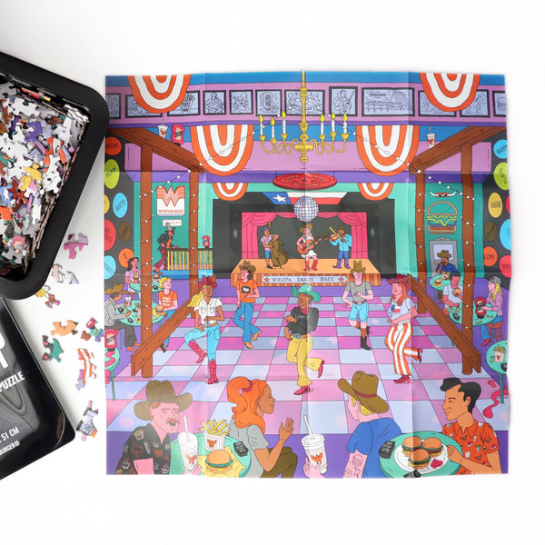 Whataburger Spicy Ketchup Puzzle: 500-Piece Puzzle