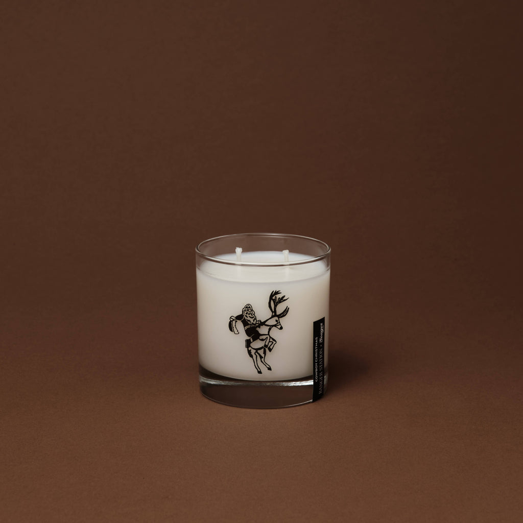 Cowboy Christmas Candle Cowboy Christmas Candle
