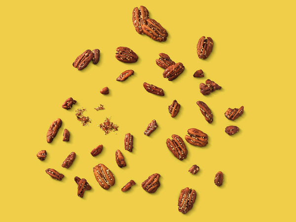 Banana Bread Candied Pecans | Gourmet Spring & Easter Snack