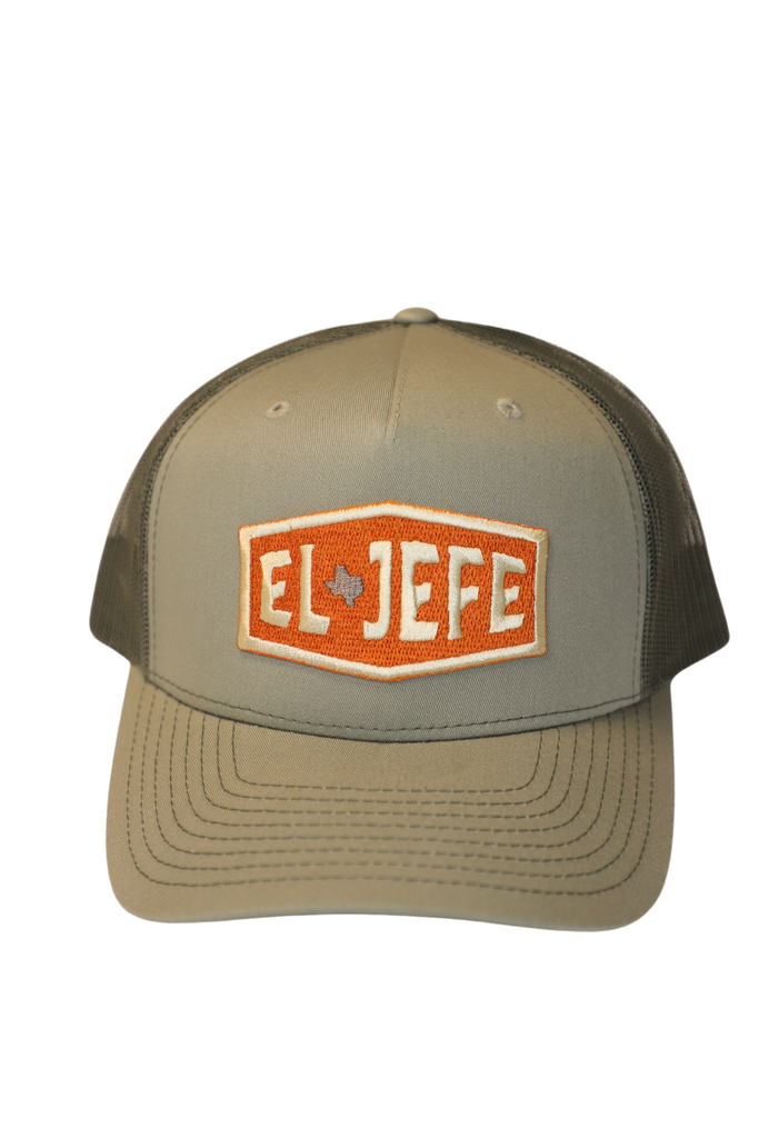El Jefe Trucker Hat - Khaki El Jefe Trucker Hat - Khaki