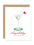 Golf Par-Tee Birthday Card