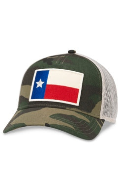 Texas Twill Valin Patch Hat - Ivory / Camo Texas Twill Valin Patch Hat - Ivory / Camo