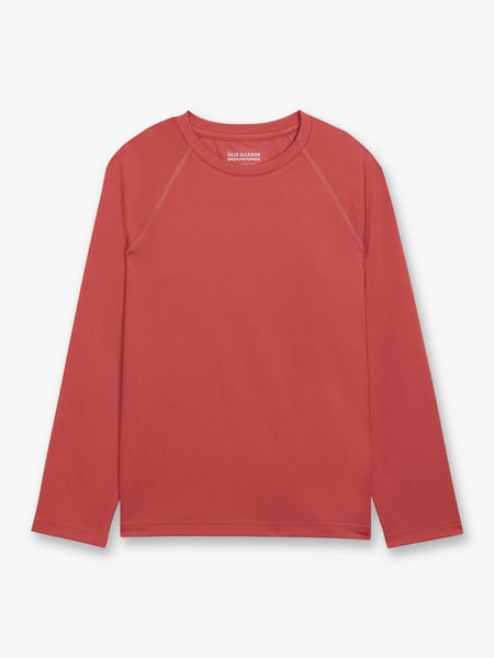 Kids Anchor Rashguard - Washed Red