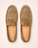 Santa Monica Suede Loafers - Tobacco
