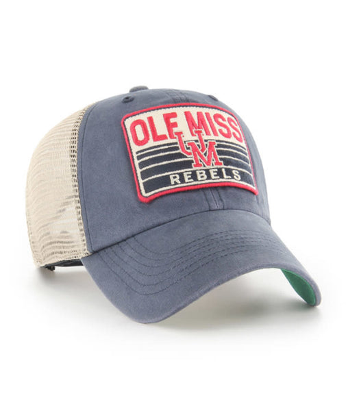 Ole Miss Rebels Clean Up '47 Hat - Vintage Navy