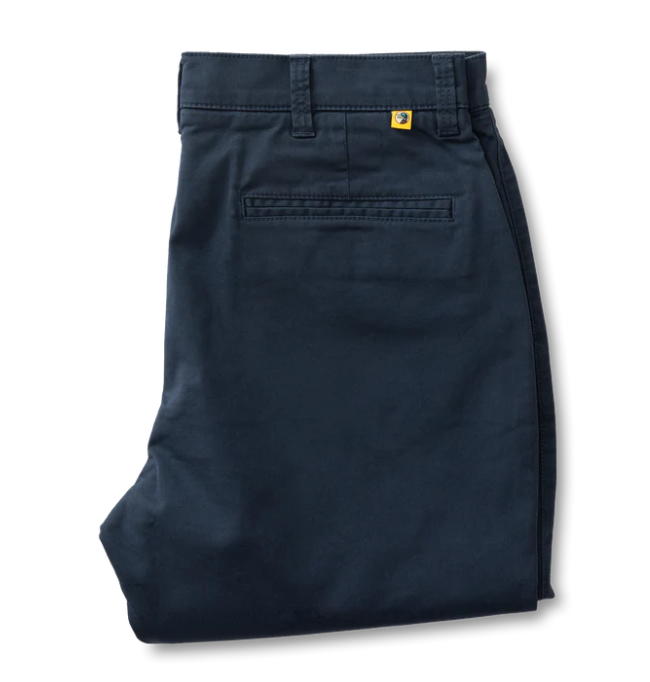 Classic Fit Gold School Chino - Navy Classic Fit Gold School Chino - Navy