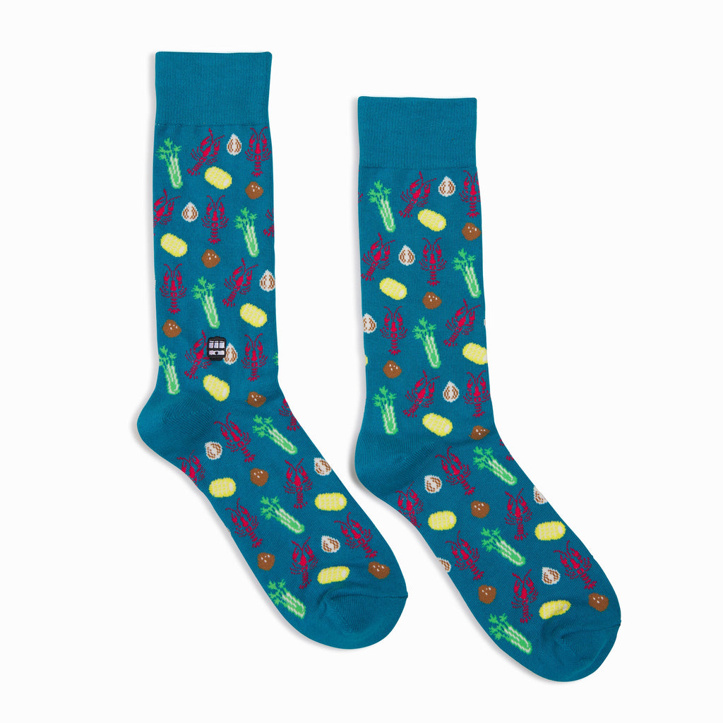 Crawfish Boil Socks Crawfish Boil Socks