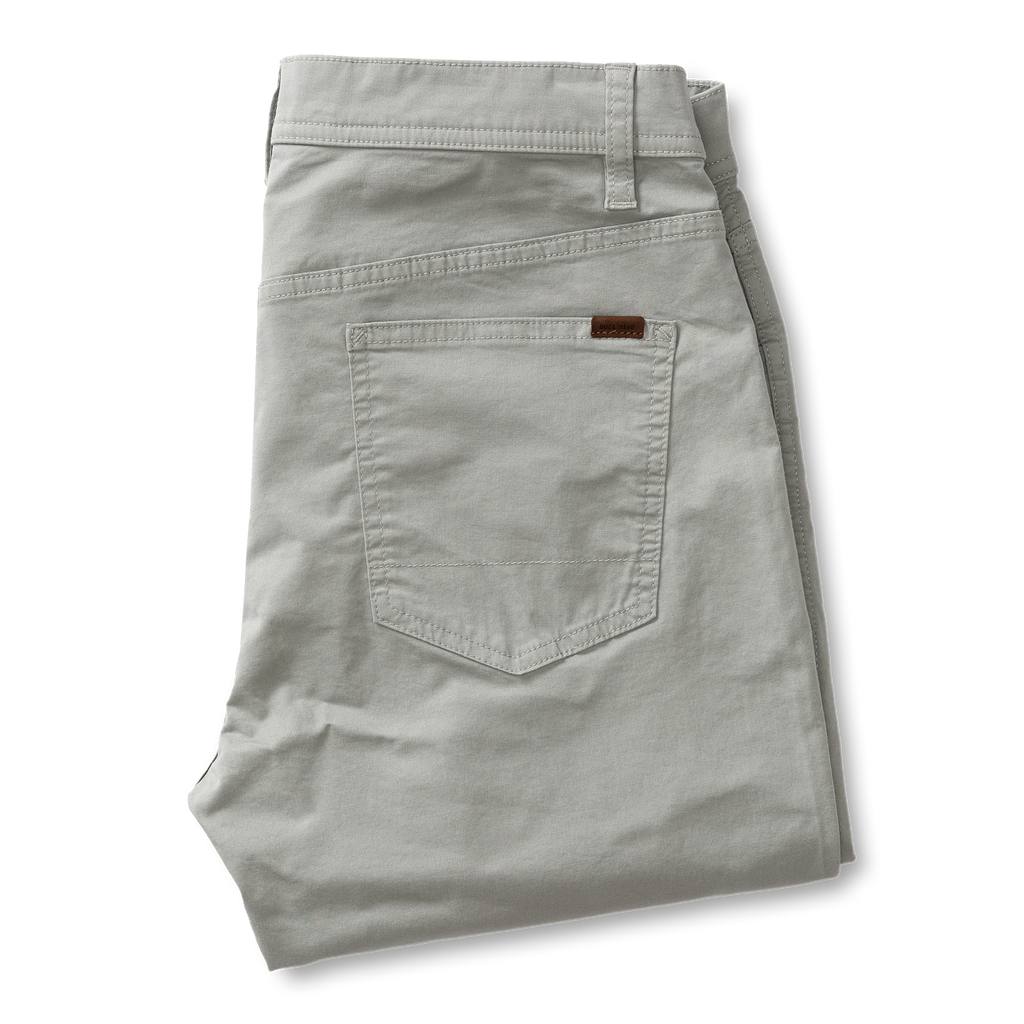 Shoreline Twill 5 Pocket Pant - Limestone Gray Shoreline Twill 5 Pocket Pant - Limestone Gray
