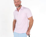 Performance Sport Polo Heather - Pink Panther