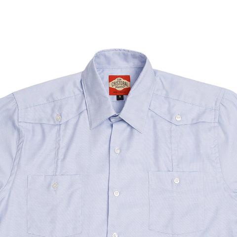 El Guapo Guayabera - Teal Linen