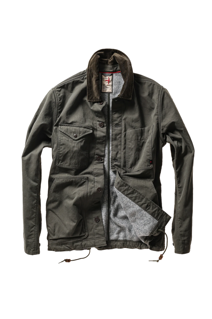 Pile-Lined Chore Coat - Forest Canvas Pile-Lined Chore Coat - Forest Canvas