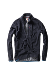 Sheared Fleece Half-Zip - Dk Navy