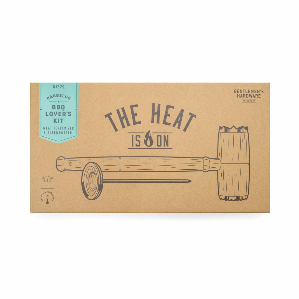 BBQ Lovers Kit Meat Tenderizer & Thermometer BBQ Lovers Kit Meat Tenderizer & Thermometer