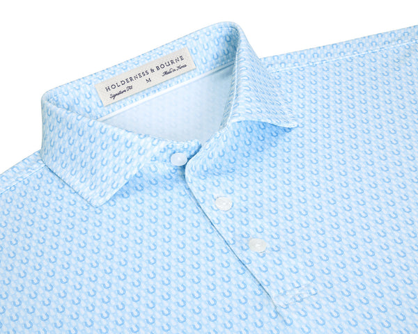 The Rivers Polo - Vista Blue & Horizon Blue