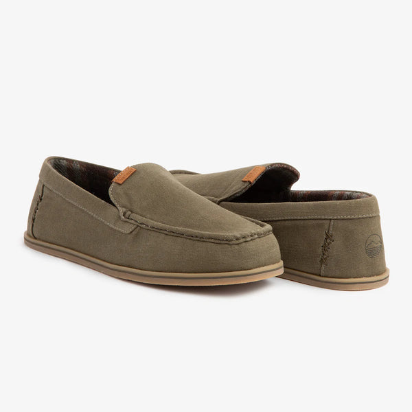 Hacienda Canva Slippers - Cedar