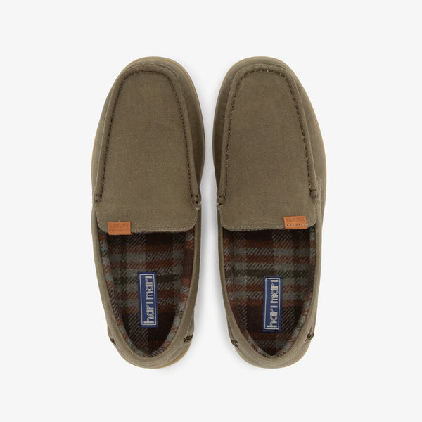 Hacienda Canva Slippers - Cedar