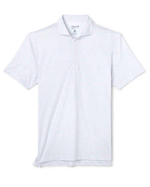 Pip Floral Performance Polo - Kona