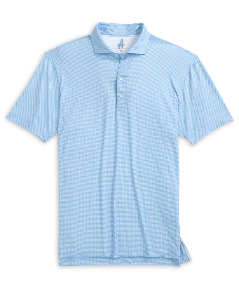 Tundra Printed Featherweight Performance Polo - Maliblu Tundra Printed Featherweight Performance Polo - Maliblu