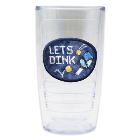 Let's Dink Needlepoint Tervis Tumbler