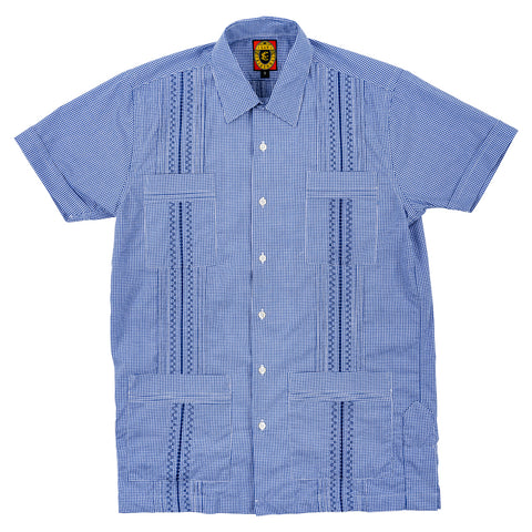 Cartagena Dictator Guayabera - Surf Blue