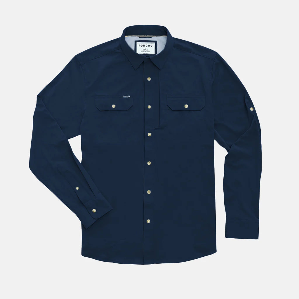 The Pilar Original Long Sleeve - Navy The Pilar Original Long Sleeve - Navy