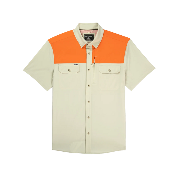 The Thomasville Original Tuff-Thread Short Sleeve - Tan with Blaze Patch