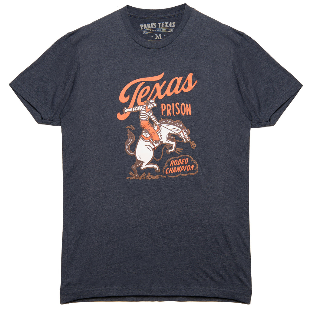 Texas Prison Rodeo T-Shirt - Navy Texas Prison Rodeo T-Shirt - Navy