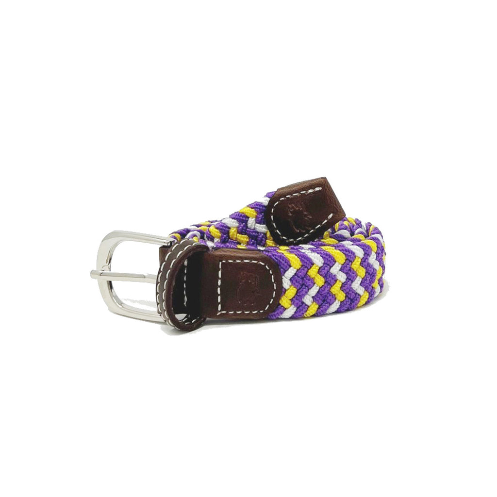 The Lil' Nola Kid's Tri-Color Woven Stretch Belt The Lil