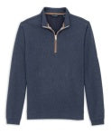 Stretch Heather Fleece Pullover - Navy