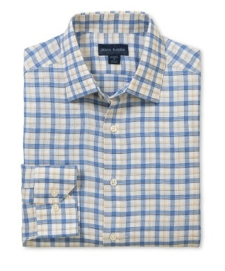 Coastal Linen Plaid - Blue