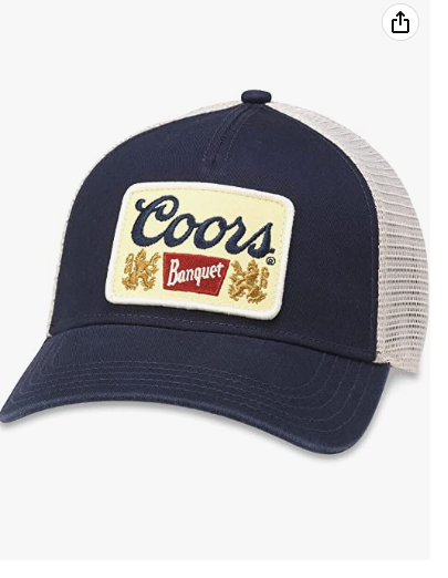 Valin Coors Hat - Ivory/navy