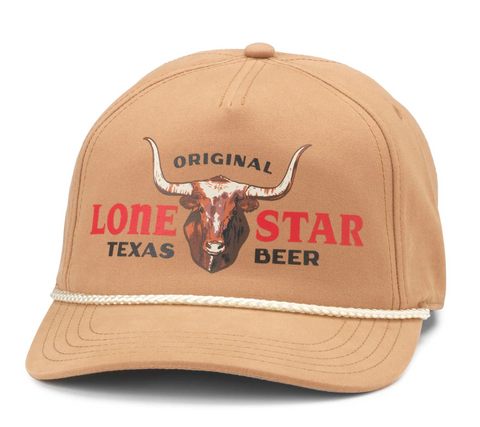 Canvas Cappy Lone Star Hat - Wheat