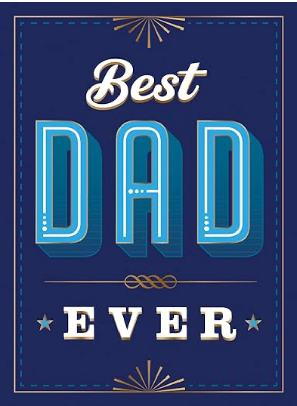 Best Dad Ever Book Best Dad Ever Book