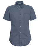 Barbour Shell S/S Tailored Shirt - Navy