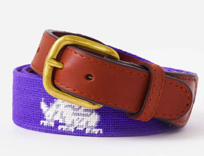TCU Children's Needlepoint Belt TCU Children