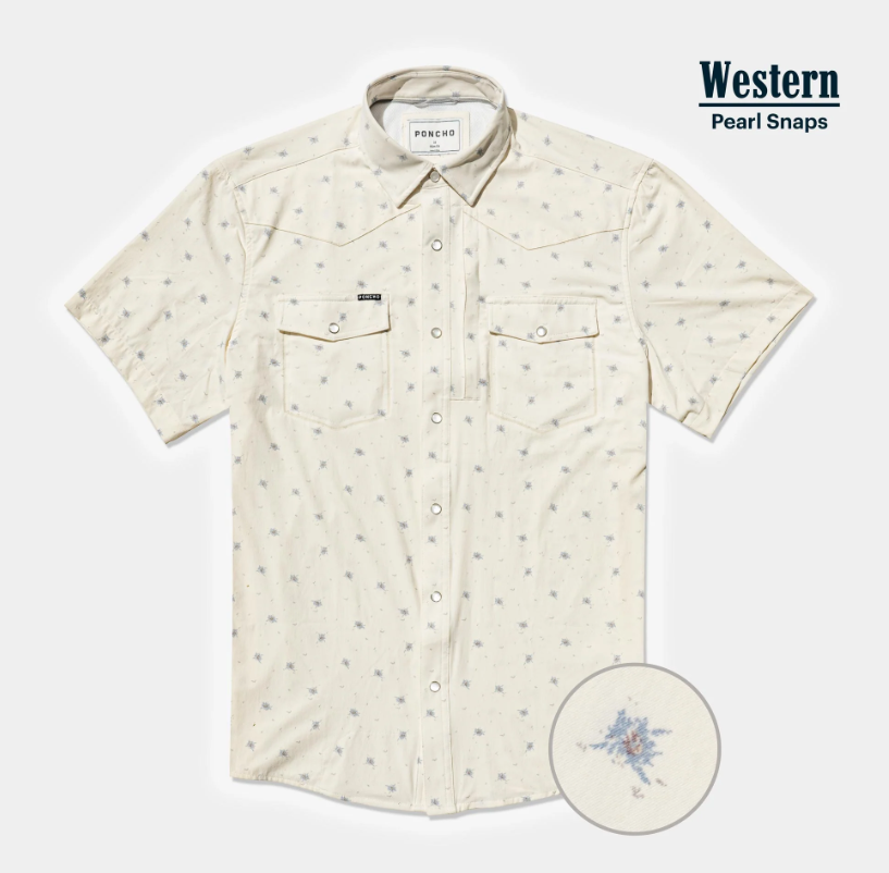 The Llano Western Short Sleeve - Floral The Llano Western Short Sleeve - Floral