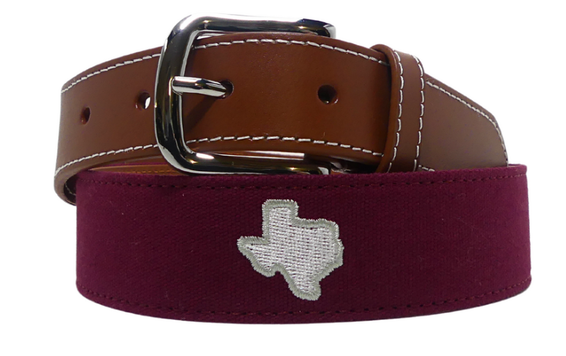 The Howdy Needlepoint Belt The Howdy Needlepoint Belt