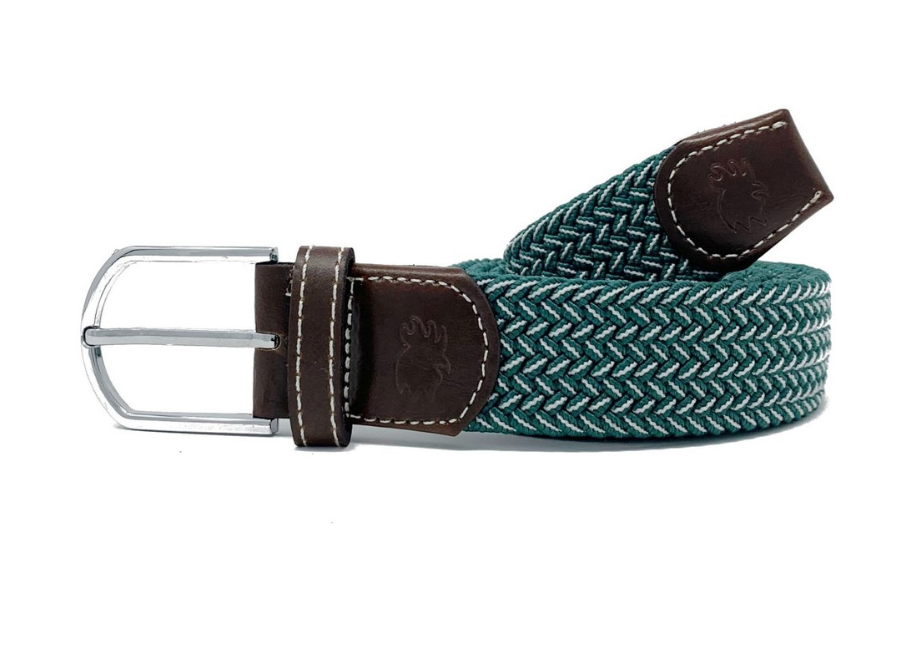 The Bandon Two Toned Woven Stretch Belt The Bandon Two Toned Woven Stretch Belt