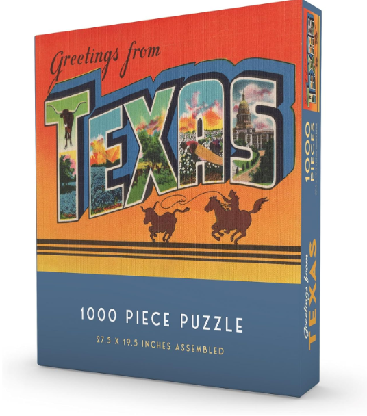 Greetings from Texas Puzzle 1000 Piece Greetings from Texas Puzzle 1000 Piece