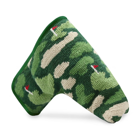 Original Camo Needlepoint Key Fob